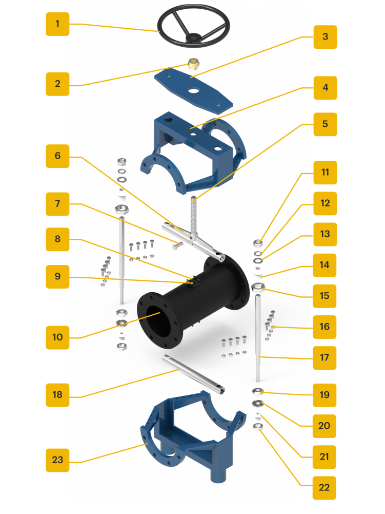 купить шланговую задвижку ak pvm 06